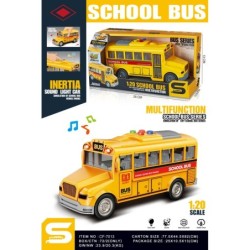 SCHOOL BUS LUZ Y SONIDO ESCALA 1:20