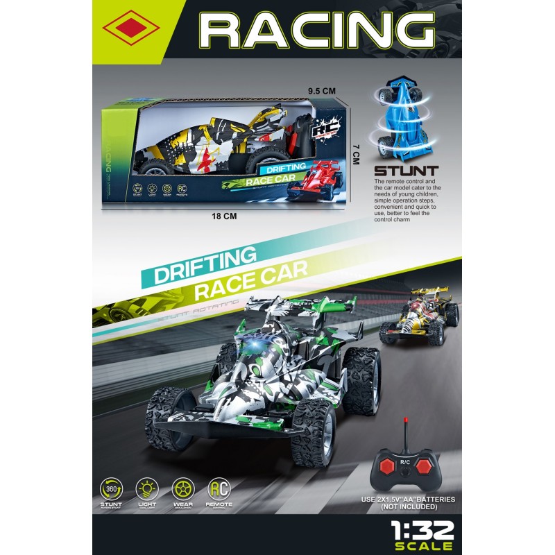 COCHE R/C F1 CON LUZ ESCALA 1:32 COCHE R/C F1 CON LUZ ESCALA 1:32