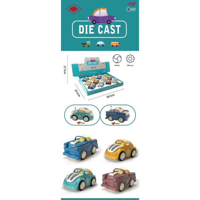 EXP.12 COCHES FRICCION 6 MODELOS CORTOS EXP.12 COCHES FRICCION 6 MODELOS CORTOS