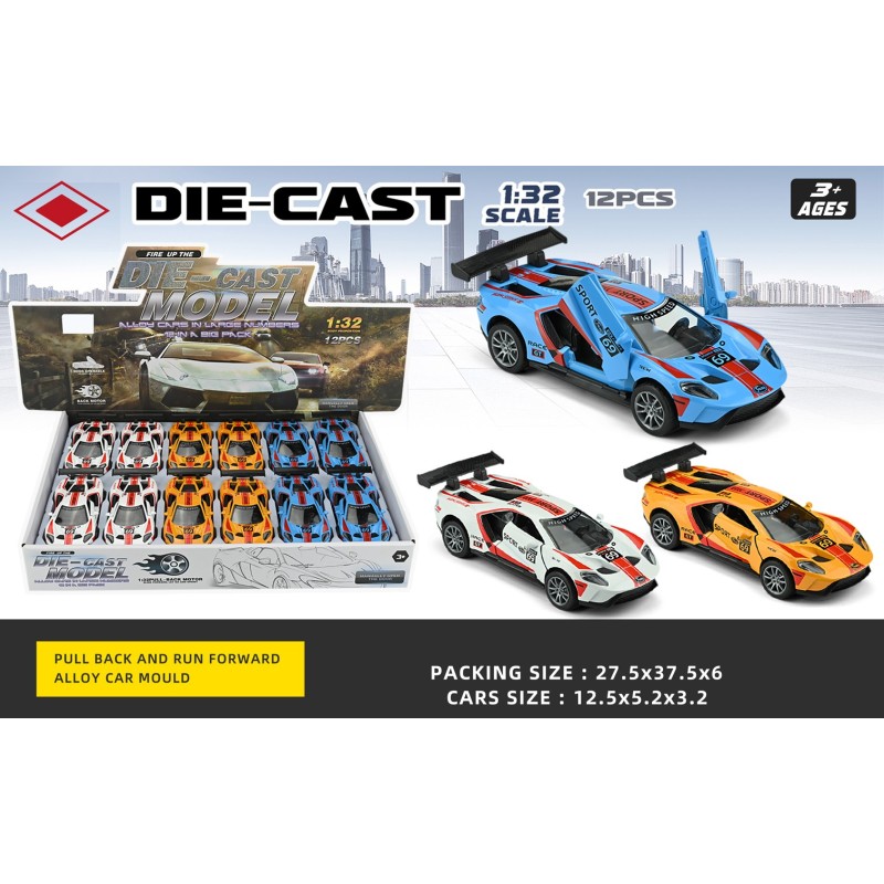 EXP.12 LAMBORS SPORT 69 ESC. 1:32 PULL BACK,3 COL. EXP.12 LAMBORS SPORT 69 ESC. 1:32 PULL BACK,3 COL.