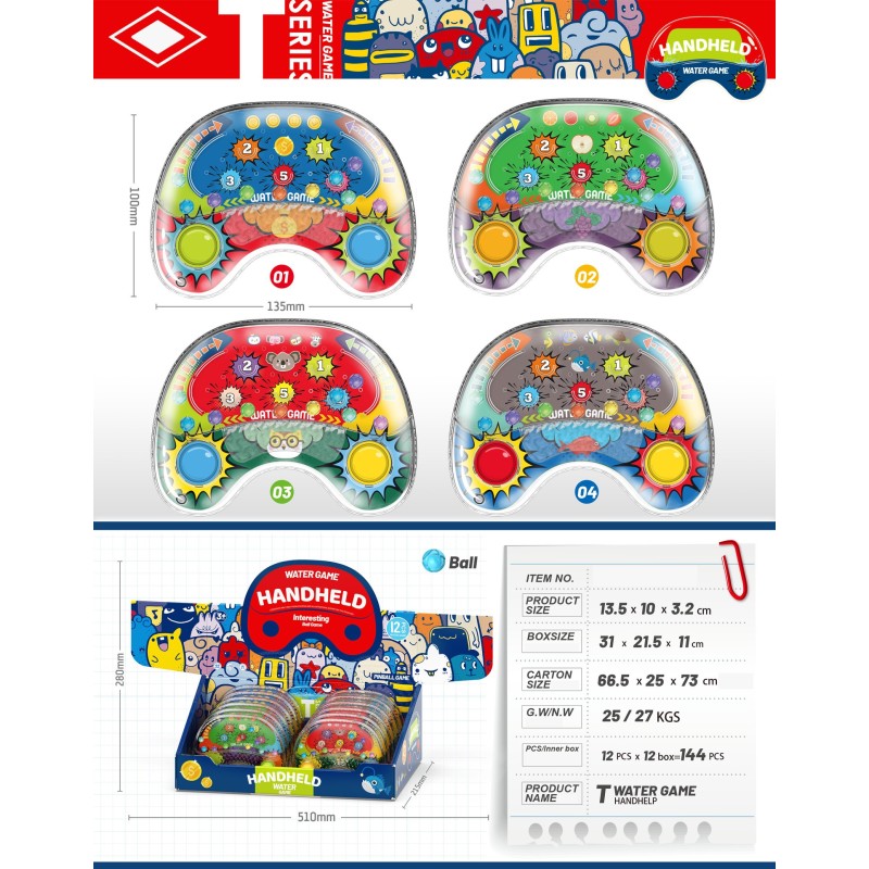 EXP.12 MAQUINITAS AGUA TIPO CONSOLA EXP.12 MAQUINITAS AGUA TIPO CONSOLA