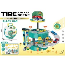 MALETA CON PARKING CIRCULAR 38 PIEZAS