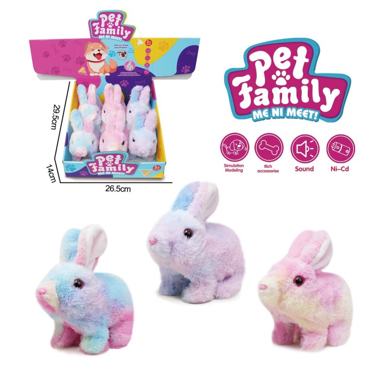 EXP.6 CONEJITOS PELUCHE CON SONIDO EXP.6 CONEJITOS PELUCHE CON SONIDO