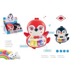 EXP.8 PINGUINO PIANO CON LUZ Y SONIDO