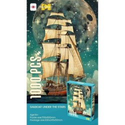 PUZZLE 1000 PIEZAS BARCO PIRATA