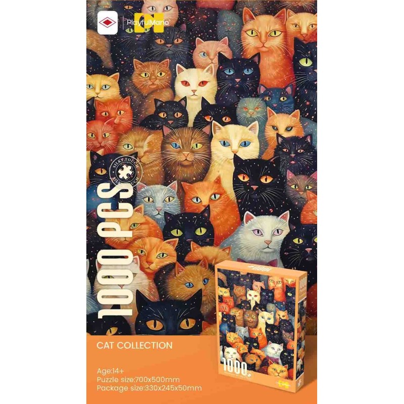 PUZZLE 1000 PIEZAS CATS PUZZLE 1000 PIEZAS CATS