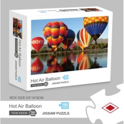 PUZZLE 1000 PIEZAS AIR BALLOON SOBRE EL AGUA