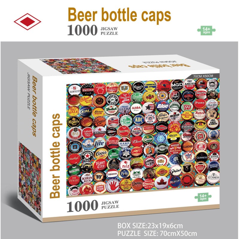 PUZZLE 1000 PIEZAS BIER CAPS PUZZLE 1000 PIEZAS BIER CAPS