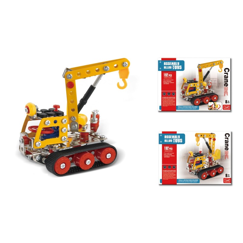 PUZZLE CONSTRUCCION CAMION GRUA 192 PZAS. PUZZLE CONSTRUCCION CAMION GRUA 192 PZAS.