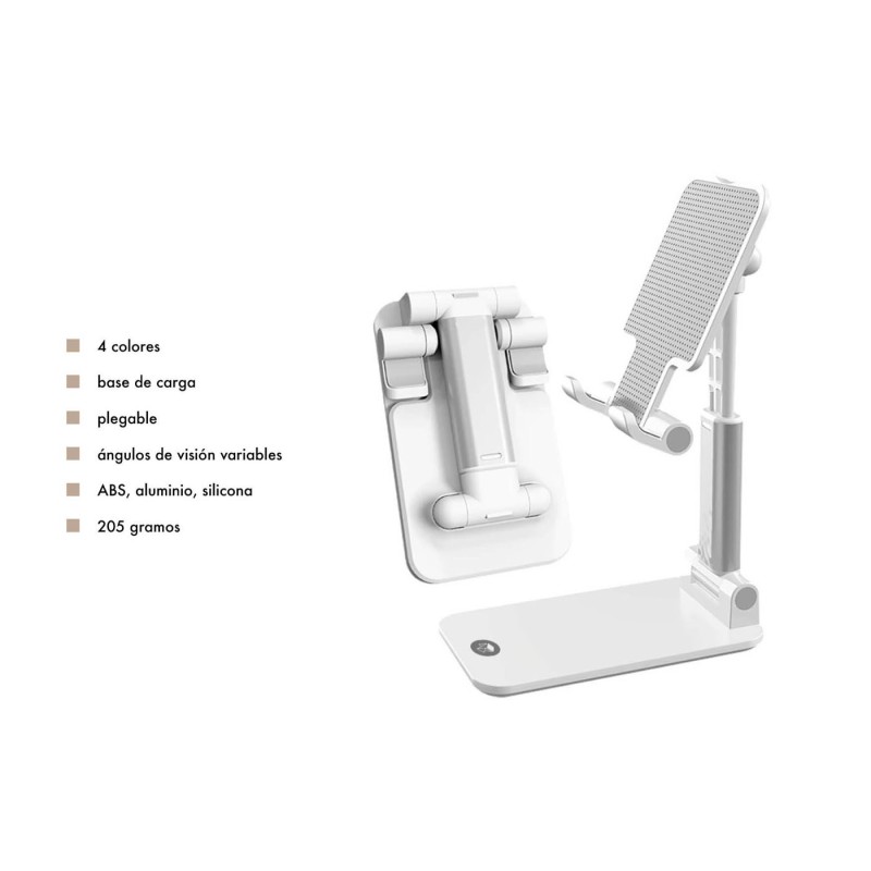 SOPORTE UNIVERSAL LITE PHONE STAND,4 COLORES 13,5 x 8,5 x 3,2 cm. SOPORTE UNIVERSAL LITE PHONE STAND,4 COLORES 13,5 x 8,5 x 3,2 cm.