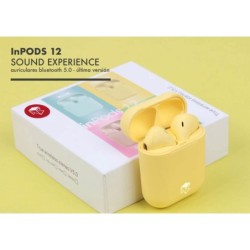 AURICULARES INPODS 12 BLUETOTH 5.0 8 COL. 5,5 x 4,3 x 2 cm. AURICULARES INPODS 12 BLUETOTH 5.0 8 COL. 5,5 x 4,3 x 2 cm.
