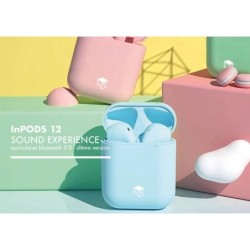 AURICULARES INPODS 12 BLUETOTH 5.0 8 COL. 5,5 x 4,3 x 2 cm. AURICULARES INPODS 12 BLUETOTH 5.0 8 COL. 5,5 x 4,3 x 2 cm.