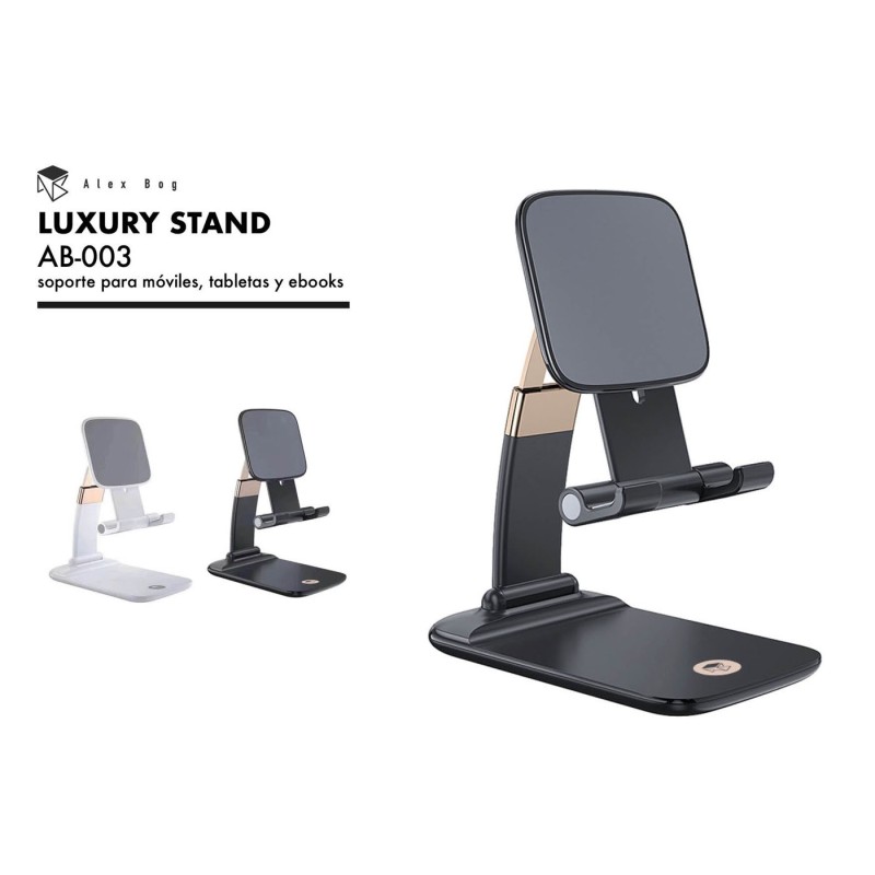 SOPORTE UNIVERSAL LUXURY METAL GOLD STAND,2 COL. 14,5 x 9 x 3,8 cm. SOPORTE UNIVERSAL LUXURY METAL GOLD STAND,2 COL. 14,5 x 9 x 3,8 cm.