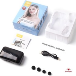 AURICULARES INPODS BLUETOOTH 5.0 NEGRO 10 x 11 x 4 cm. AURICULARES INPODS BLUETOOTH 5.0 NEGRO 10 x 11 x 4 cm.