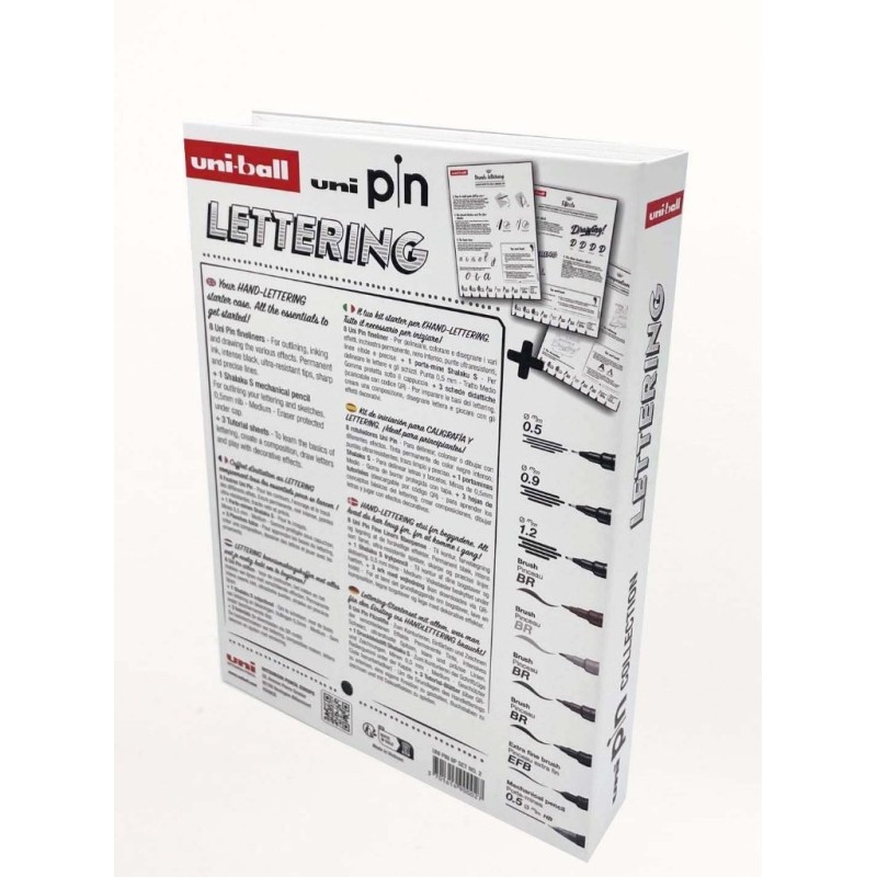PIN SET 8P LETTERING STARTER KIT - NO2 PIN SET 8P LETTERING STARTER KIT - NO2