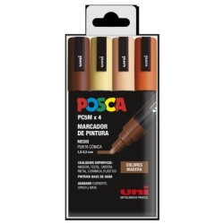 PC-5M/4C ESTUCHE COLORES MADERA