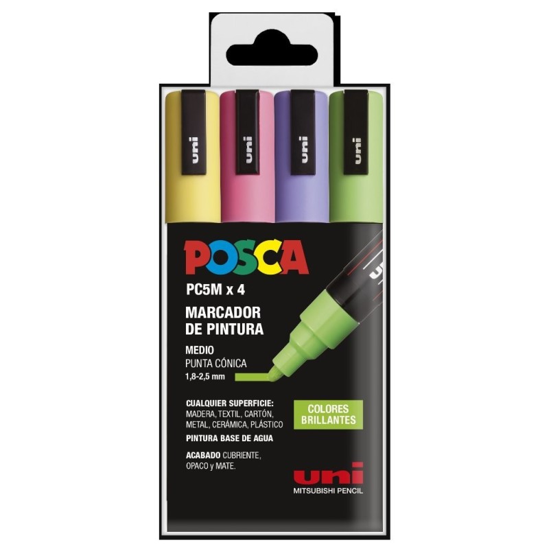 PC-5M/4C ESTUCHE COLORES BRILLANTES PC-5M/4C ESTUCHE COLORES BRILLANTES