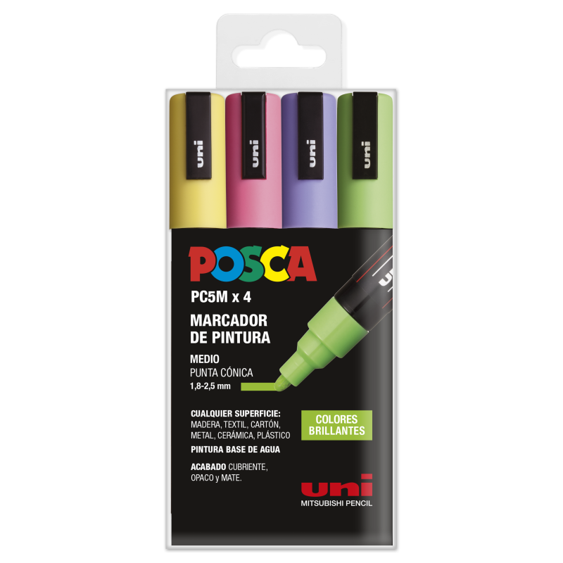 PC-5M/4C ESTUCHE COLORES BRILLANTES PC-5M/4C ESTUCHE COLORES BRILLANTES