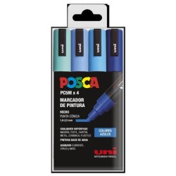 PC-5M/4C ESTUCHE COLORES AZULES PC-5M/4C ESTUCHE COLORES AZULES