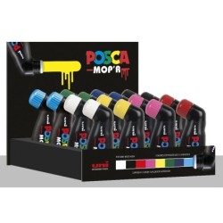 EXPOSITOR POSCA MOP'R 16 PCS