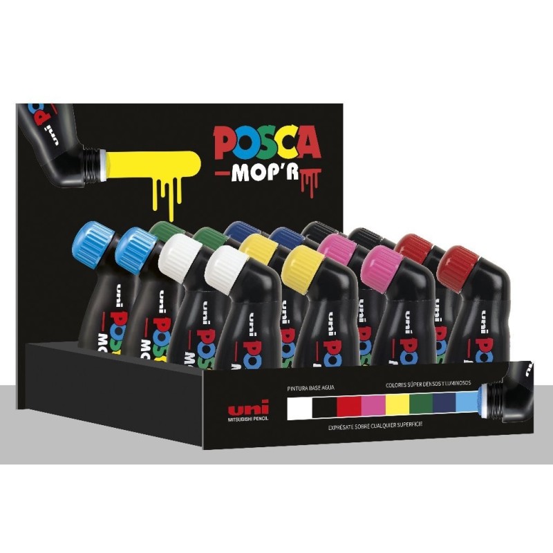 EXPOSITOR POSCA MOP'R 16 PCS EXPOSITOR POSCA MOP'R 16 PCS