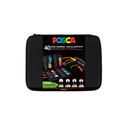 MALETÍN POSCA PREMIUM 40P MALETÍN POSCA PREMIUM 40P