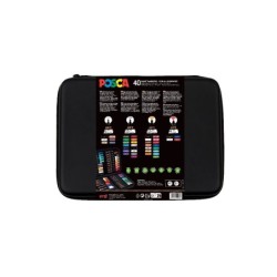 MALETÍN POSCA PREMIUM 40P MALETÍN POSCA PREMIUM 40P