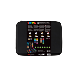 MALETÍN POSCA PREMIUM 40P MALETÍN POSCA PREMIUM 40P