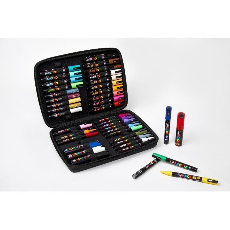 MALETÍN POSCA PREMIUM 40P MALETÍN POSCA PREMIUM 40P