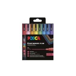PC-3M/8C SET COLORES PURPURINA