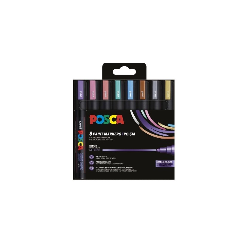 PC-5M/8C SET COLORES METÁLICOS PC-5M/8C SET COLORES METÁLICOS