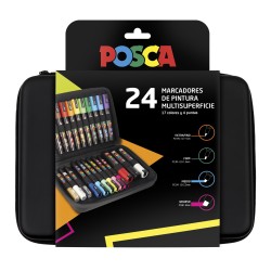 POSCA MALETA PREMIUM 24P POSCA MALETA PREMIUM 24P