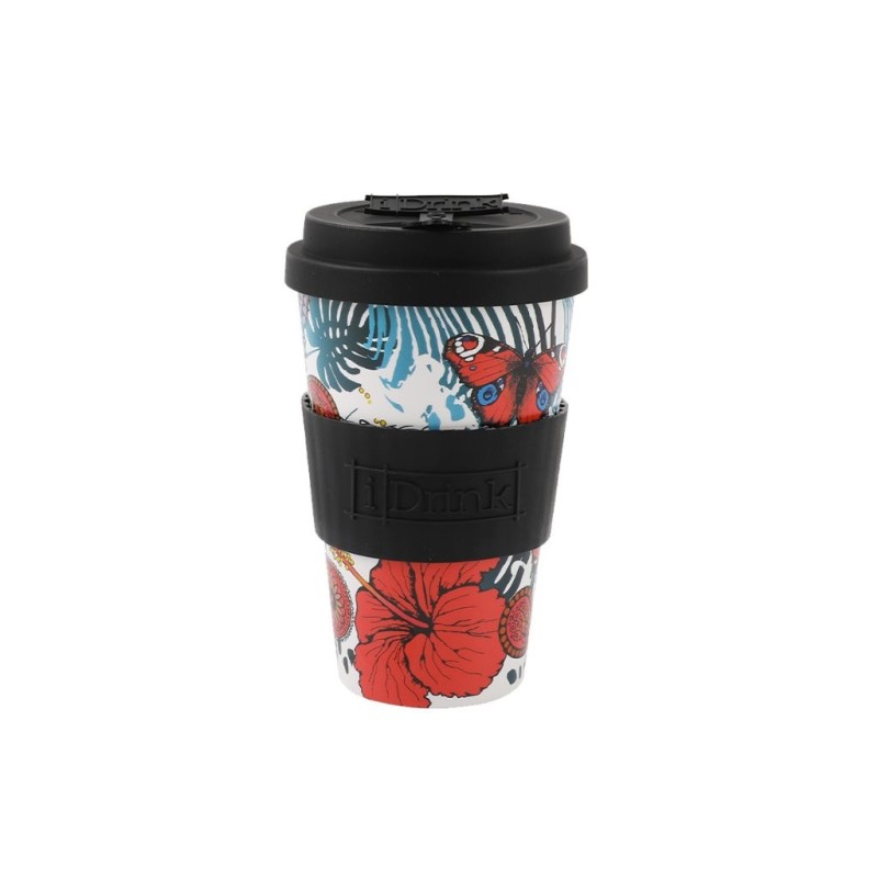 Taza RPET 435 ml BUTTERFLY Taza RPET 435 ml BUTTERFLY