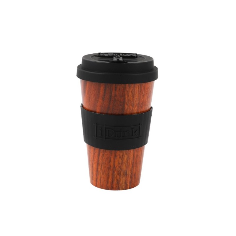 Taza RPET 435 ml WOOD Taza RPET 435 ml WOOD