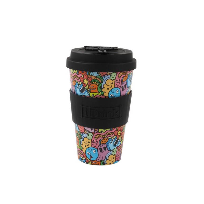 Taza RPET 435 ml DOODLE Taza RPET 435 ml DOODLE