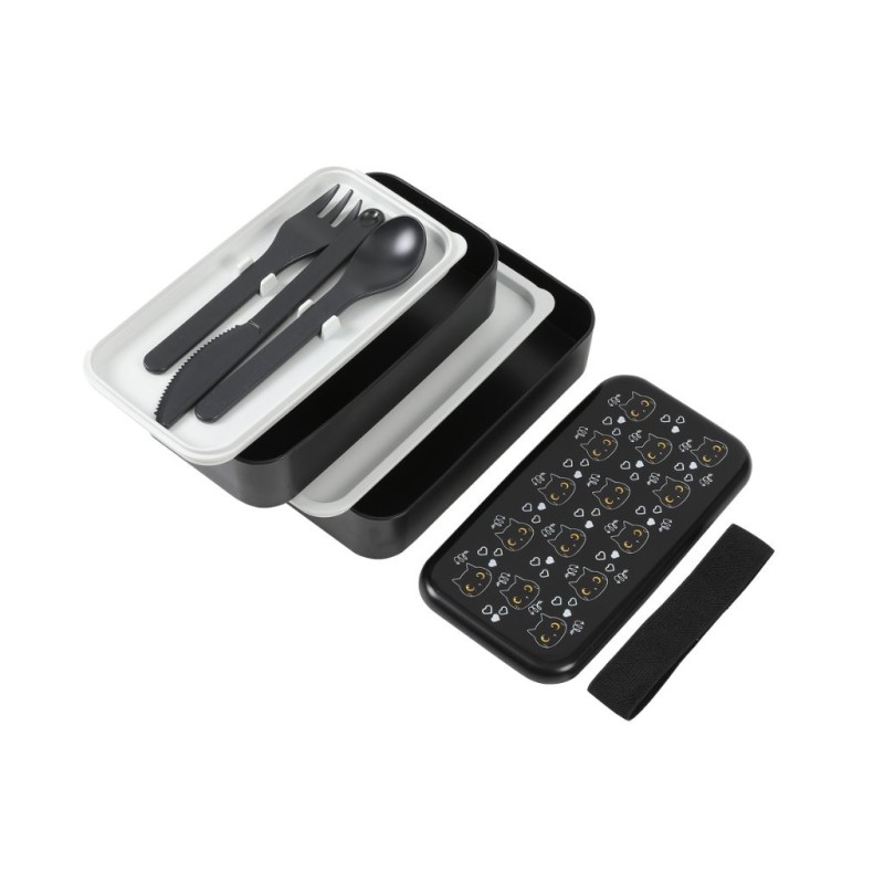 Caja de Almuerzo BLACK CAT Caja de Almuerzo BLACK CAT