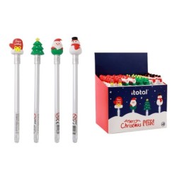 Bolígrafo Navidad - expositor 48 uds