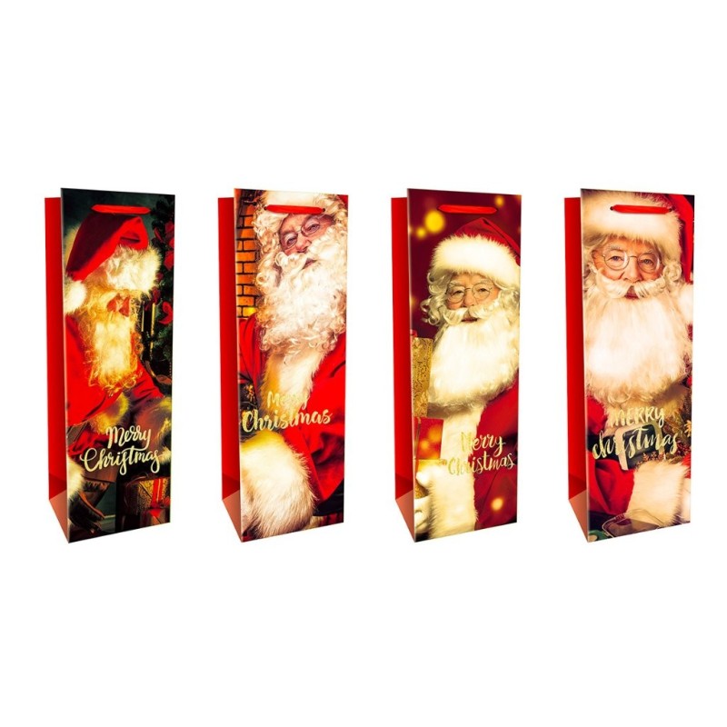 Bolsa para Botella de Vino Navidad Bolsa para Botella de Vino Navidad