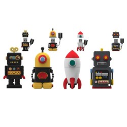 Pendrive 16 GB Robot - expositor 16 uds