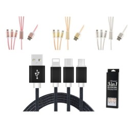 Cable de carga 3 en 1