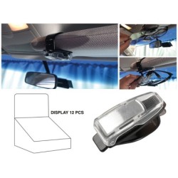 Portaclips para coche - expositor 12 uds