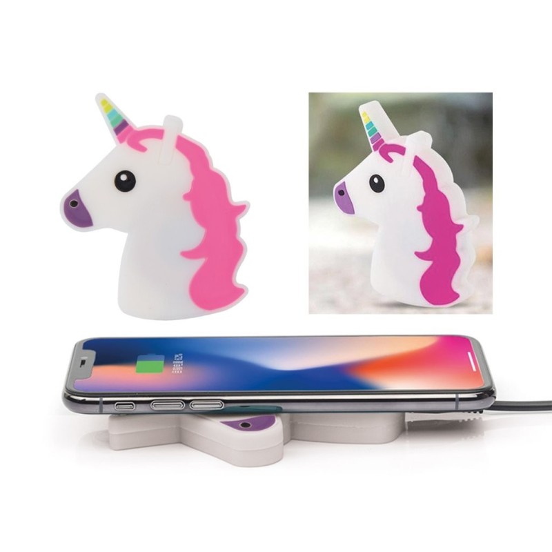 Cargador inalámbrico Unicornio Cargador inalámbrico Unicornio
