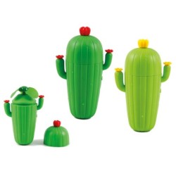 Mini ventador cactus en plastica