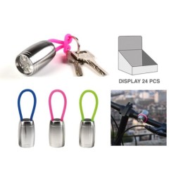 Mini Linterna Fluo - expositor 18 uds