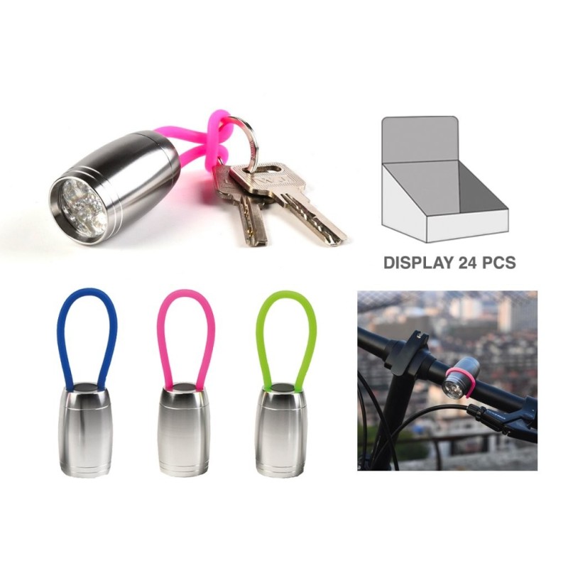 Mini Linterna Fluo - expositor 18 uds Mini Linterna Fluo - expositor 18 uds