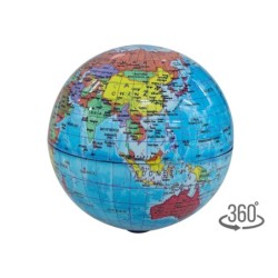Globo giratorio mapa político