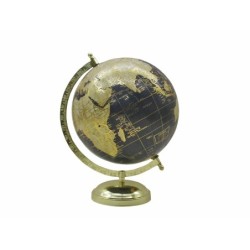 Globo 20 cm negro y dorado