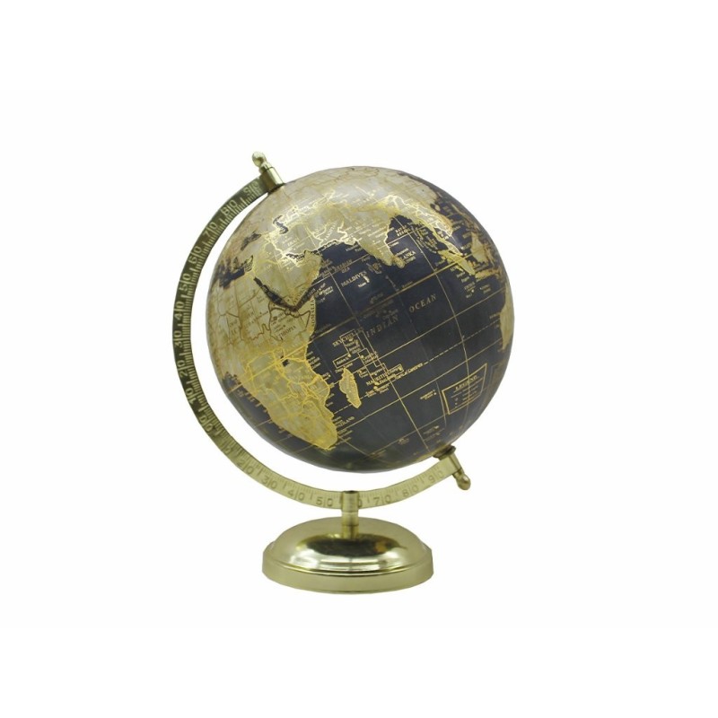 Globo 20 cm negro y dorado Globo 20 cm negro y dorado