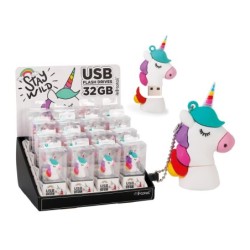 Pendrive 32 GB UNICORN - expositor 16 uds