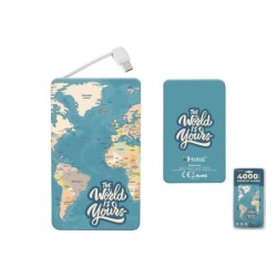 Power Bank BLUE MAPS